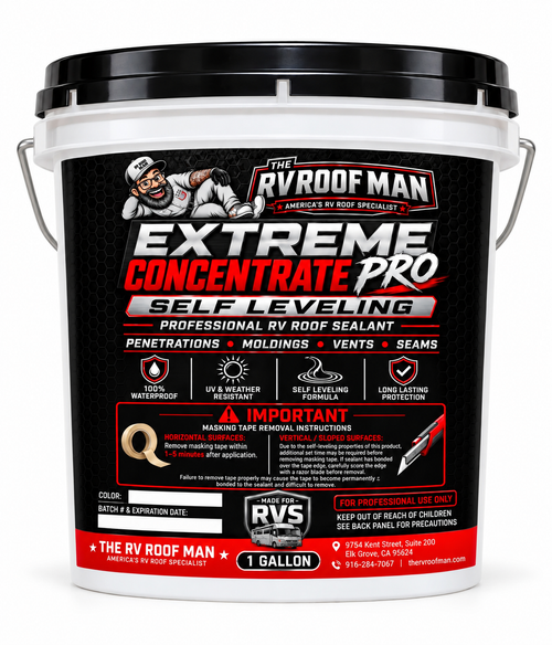 1 gallon Forever Extreme Concentrate Pro self leveling professional RV roof sealant