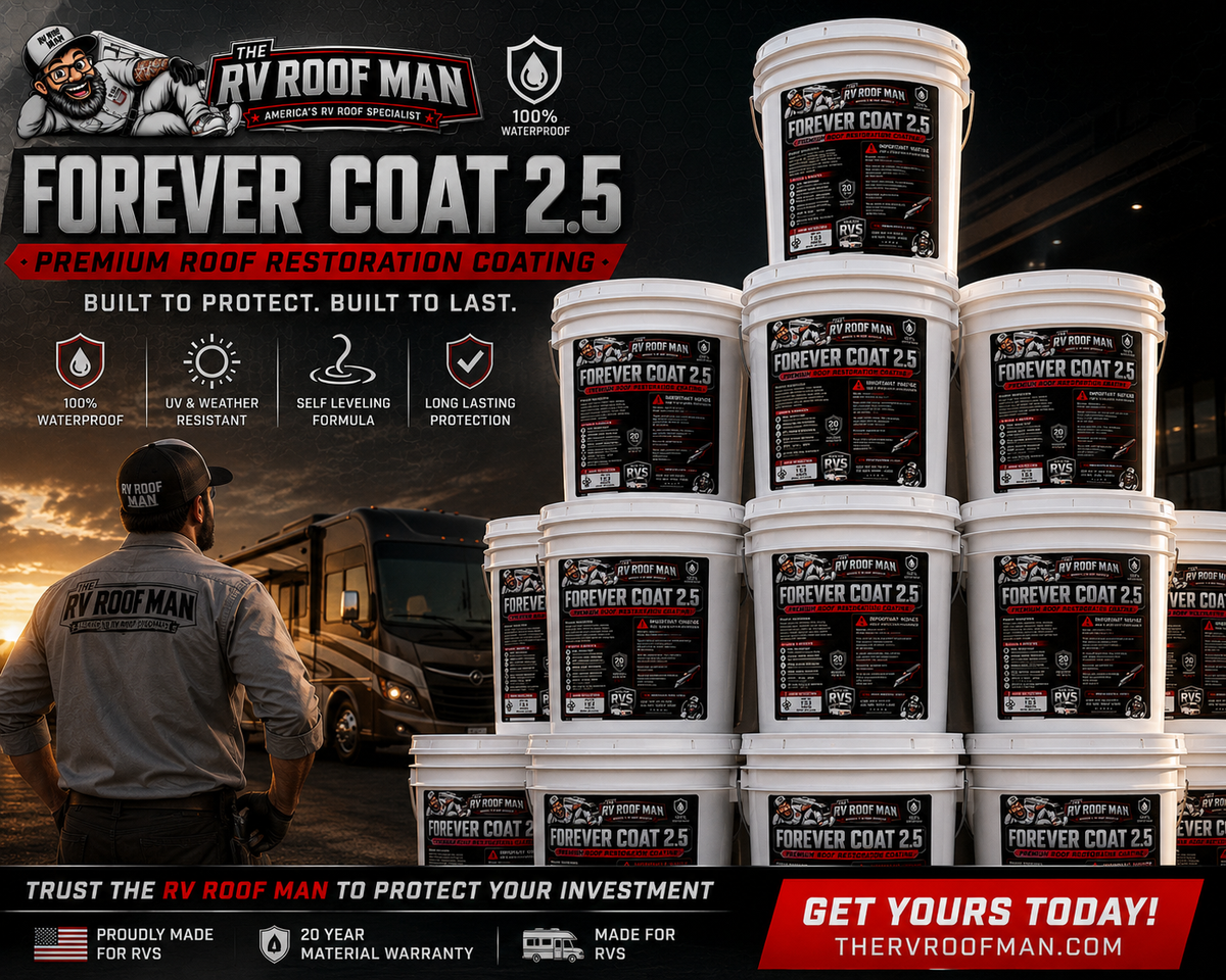 5 gallon Forever RV Coat 2.5: Professional High-Build Polymer